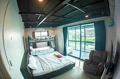 Family Room with Front View