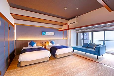 Superior Japanese-Style Twin Beds Rooms(Sea Side) - Shower Only - Non-Smoking