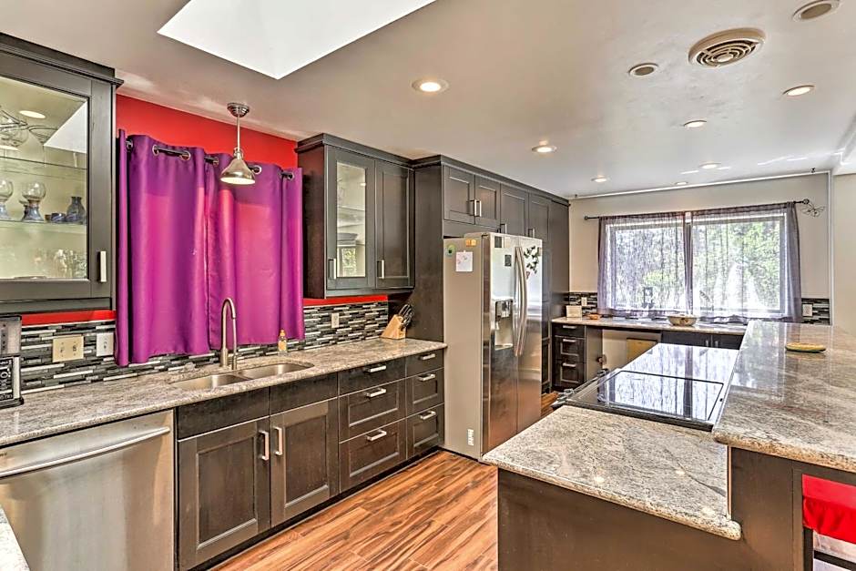 Vibrant Weaverville Escape with Deck and Creek!