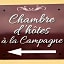 chambre d hôtes à la campagne