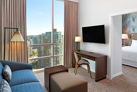 1 king city view deluxe 2 room suite