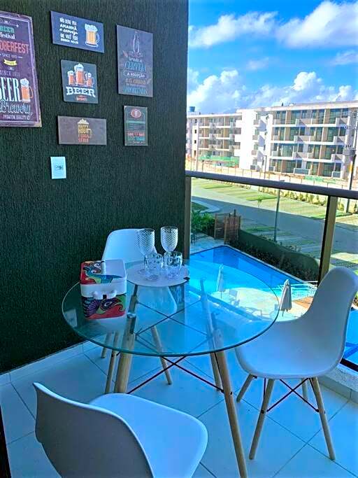 Ambiente integrado e acolhedor