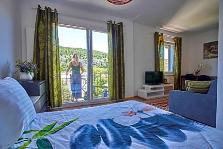 Studio with Balcony