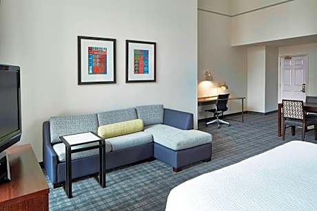 Studio Queen River View, Guest Room, 1 Queen, Sofa Bed, River View