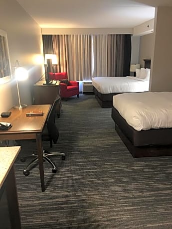 Studio with King and Queen Bed