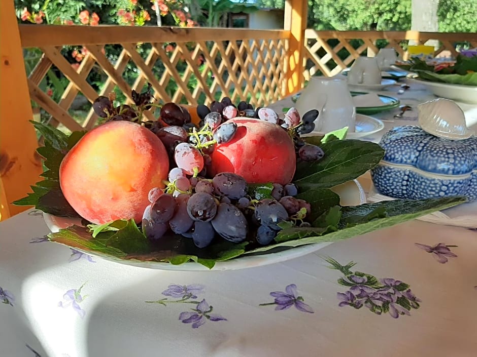 casa di campagna dal pozzo