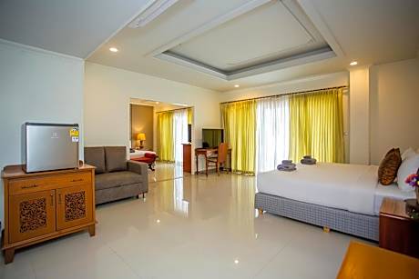 Family Room with Balcony