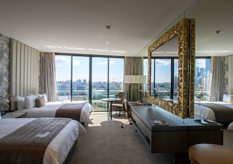 River and City View Twin Suite
