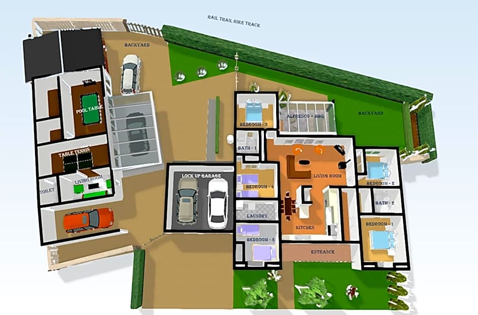 The Birch House - Silver Birches Accommodation Bright