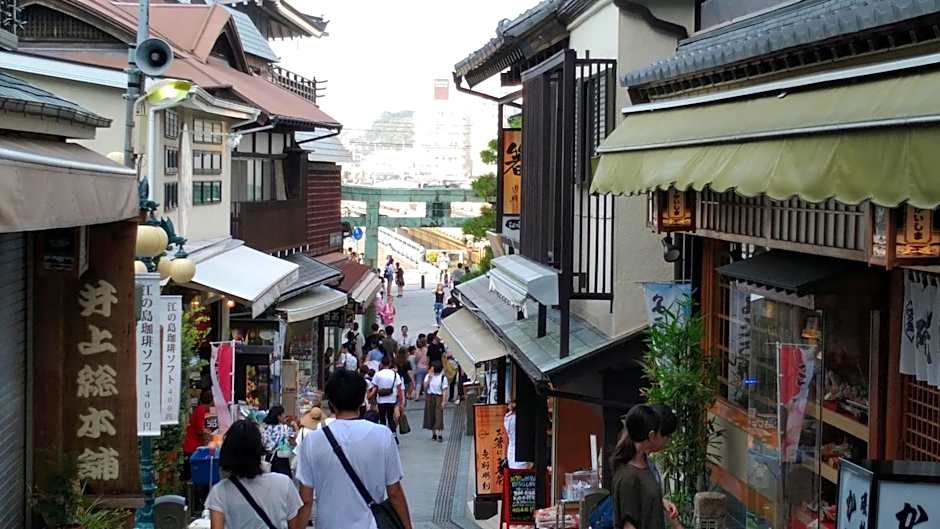 EMS Enoshima クラシックゲストハウス 寝室は個室 犬OK