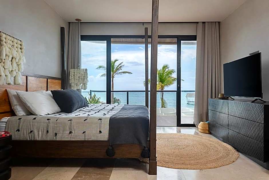 Oceanview 2BR Apartment,Tankah Bay , Gated