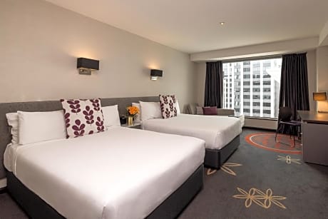 Premium Twin Room with Two Double Beds