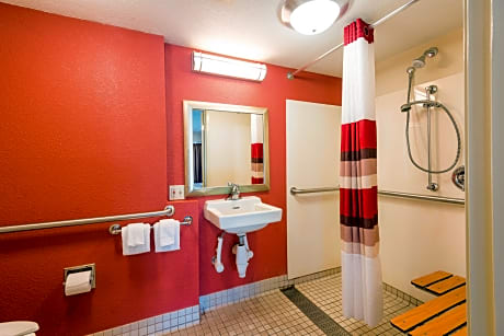 ADA Accessible Deluxe with Roll-in Shower Smoke-Free