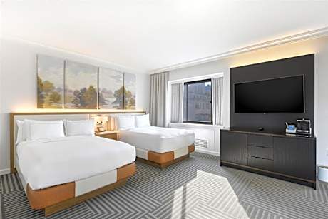 Double Room with Two Double Beds - City View