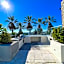 Downtown Los Angeles Skyline balcony view Modern Penthouse