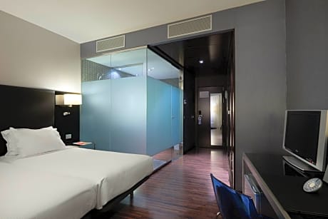 Double or twin room single use