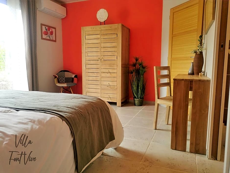 Villa Font Vive - Chambres d'hôtes éco-labellisées avec cuisine - Confort, calme et vue exceptionnels !