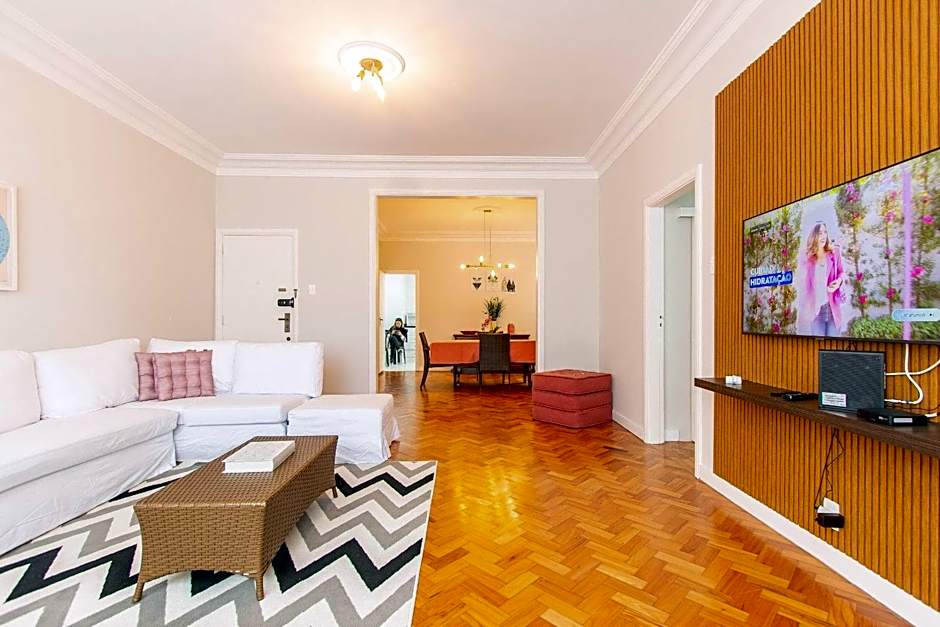 Exclusivo 3Qtos c/ Garagem em Copacabana, conforto