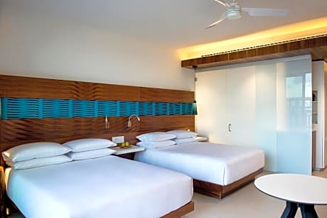 Queen Room with Two Queen Beds and Mini Plunge Pool