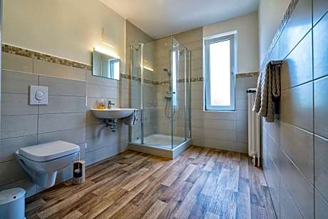 Single Room with Shared Shower and Toilet