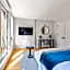Luxe Studio with Charming Juliet Balcony
