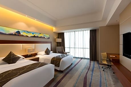 Premium Twin Room with City View and Lounge Access