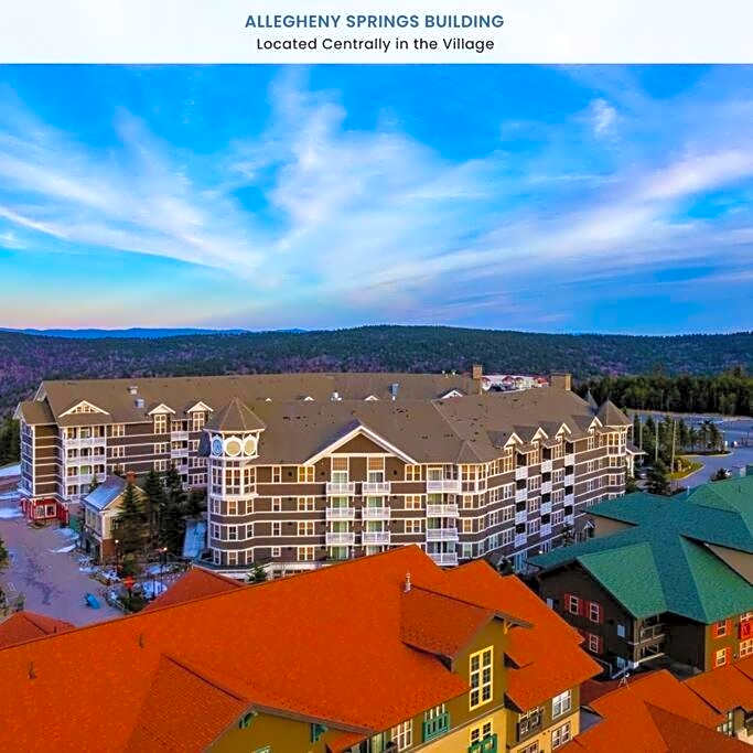 Allegheny Spring 326, ski in out, Pool HotTub