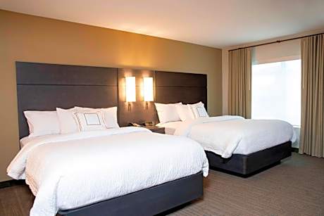 Queen Studio with Two Queen Beds and Sofa Bed
