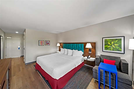 King Room with Roll-In Shower - Disability Access