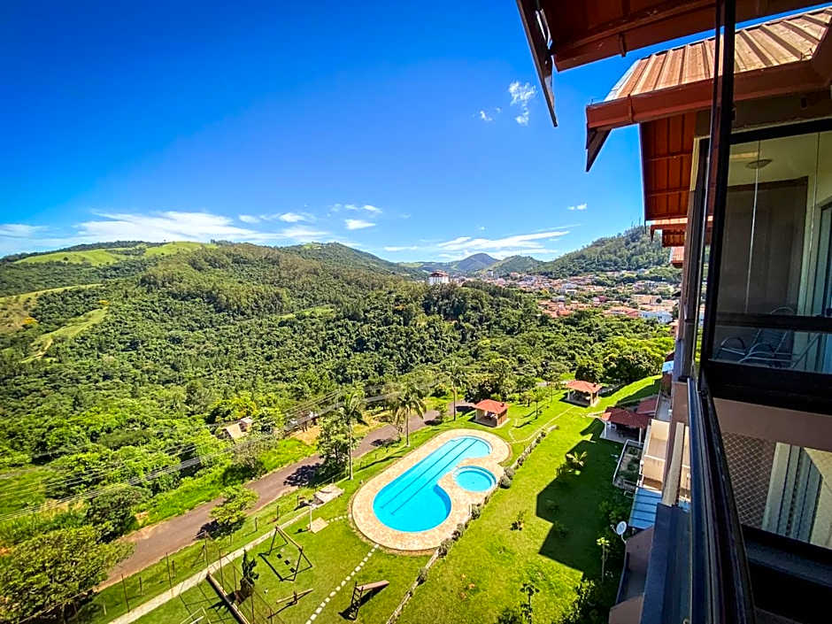 Lindo apto com lazer completo em Aguas de Lindoia