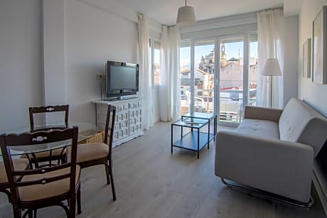 Penthouse 1 bedroom 4 people with terrace and view