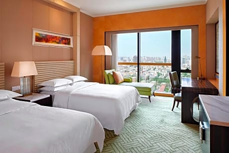 Executive Twin Room, Club level, Guest room, City View view