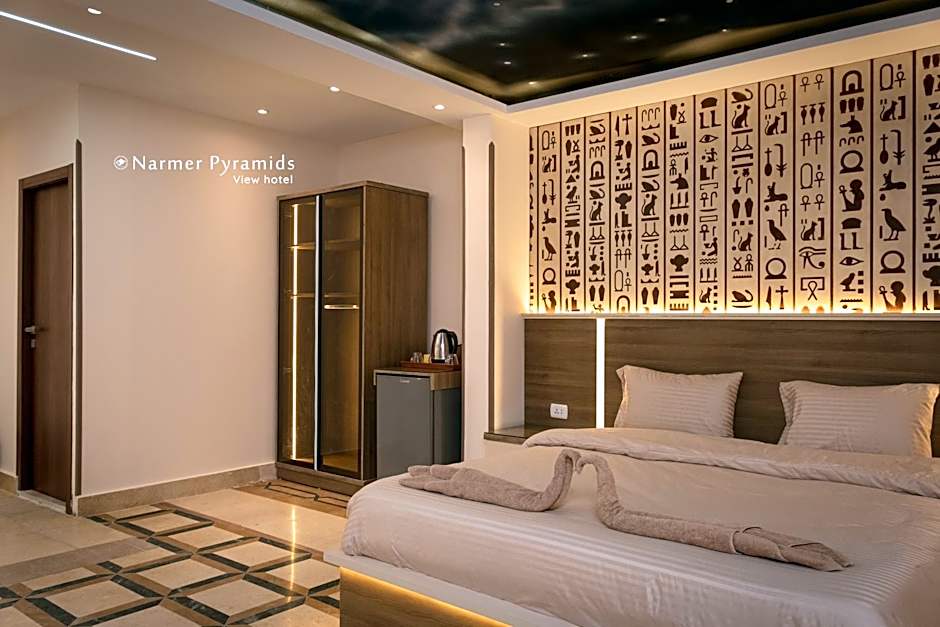 Narmer Pyramids View