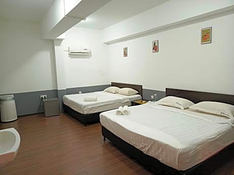Family Room with Shared Bathroom