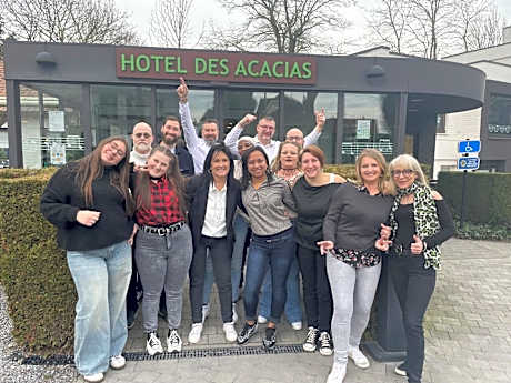 Logis Hôtel Restaurant Des Acacias Lille Neuville en Ferrain