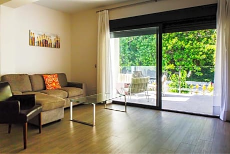 WITH TERRACE AND SOFA BED