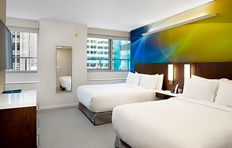 Skyline View Two Queen Beds - ADA Hearing/Visual/Bathtub