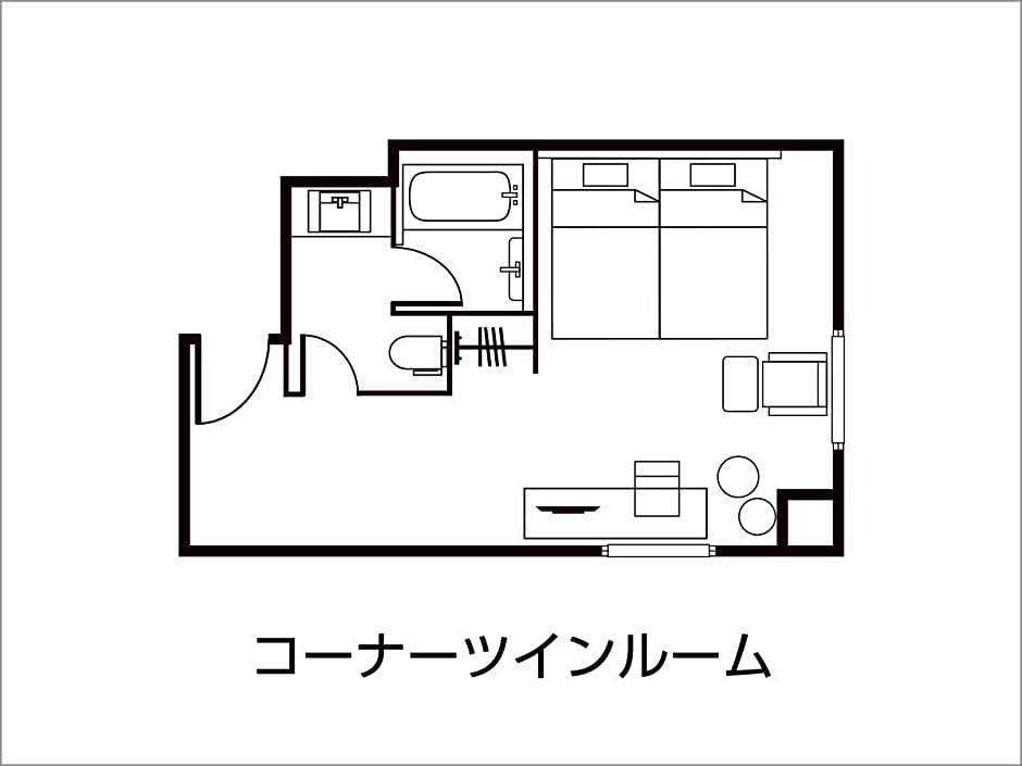 Photo 1 of 7 of 2 Beds, Corner, Nonsmoking
