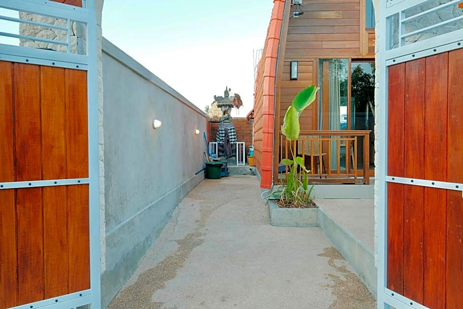 Murna Villa 3, A modern Balinese wooden house 360 GWK view