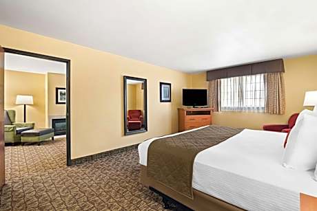 Suite-1 King Bed  Non-Smoking Fireplace Microwave And Refrigerator High Speed Internet Access Full B