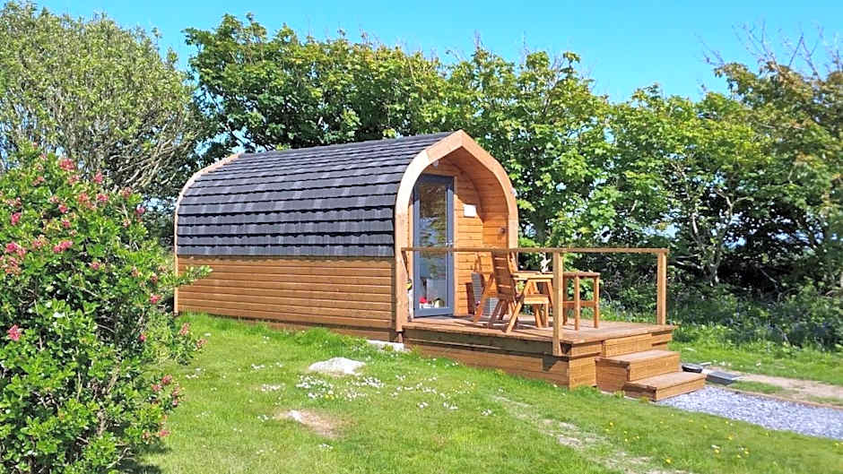 Sea and Mountain View Luxury Glamping Pods Heated