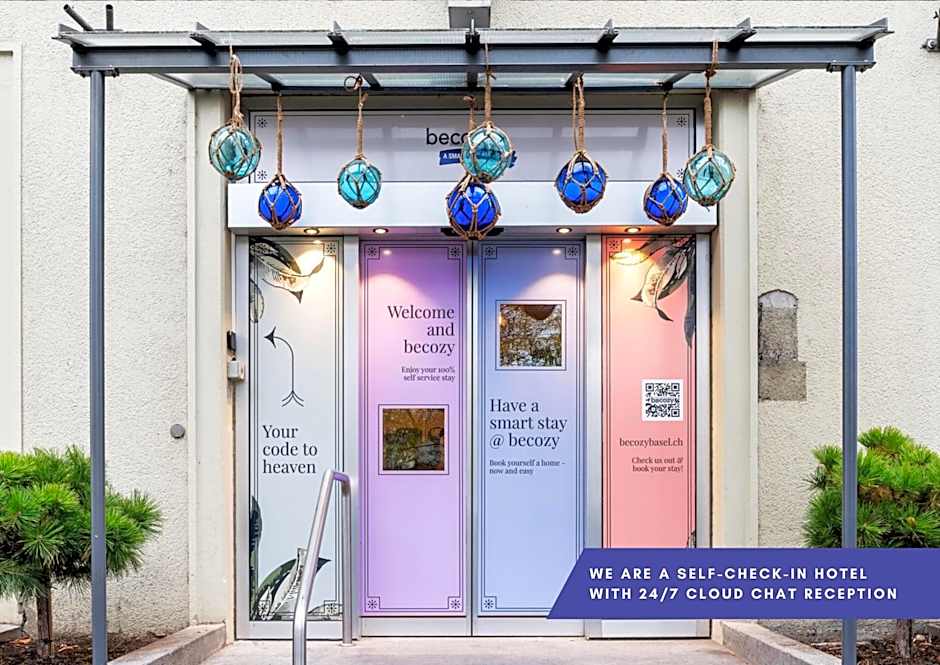 Becozy Self Check-in Pop-Up Hotel Basel