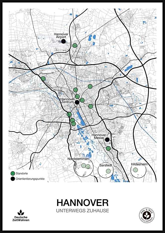 Hannover - PHIL & MAX Hotels und Apartments Messe