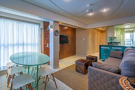 BRLC043- Apê aconchegante com 3Q ao lado da praia