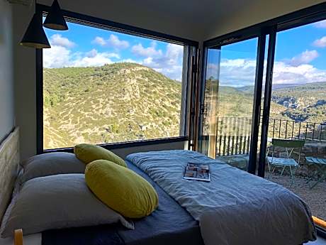 L'ANNESQUE-Gîte-Panoramique-SDB privée avec baignoire à jets-Vue sur Jardin