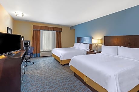 Queen Room with Two Queen Beds - Hearing Accessible/Non-Smoking