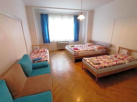 Quadruple Room with Shared Bathroom