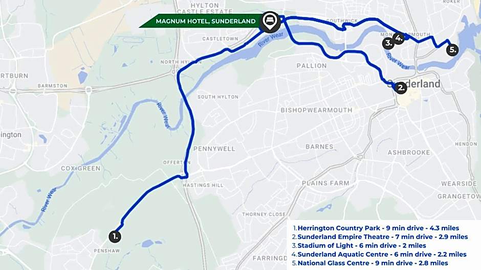 The Magnum Hotel Sunderland, Sure Hotel Collection by Best Western