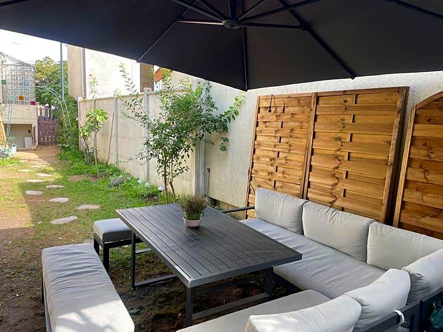 Havre de Paix Proche Paris- Maison avec jardin