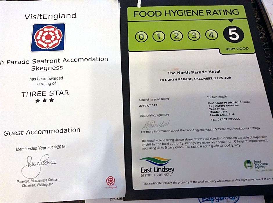 North Parade Seafront Accommodation